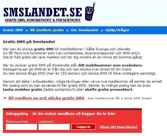 Skicka Gratis Sms Från Nätet
