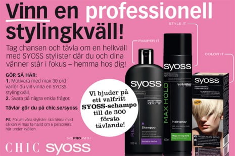 syoss schampo